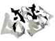2000-2001 Honda CBR900RR 929 Motorcycle Fairings - White Silver Canada