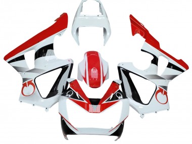 2000-2001 Honda CBR900RR 929 Motorcycle Fairings - White Red Black Canada