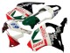 2002-2003 Honda CBR900RR 954 Motorcycle Fairings - White Red Green Glossy Black Castrol Canada