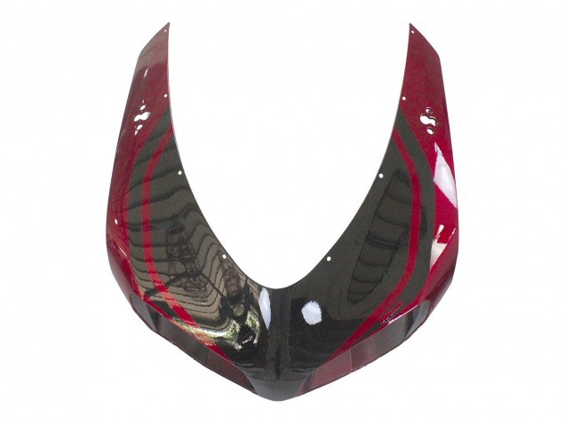 2007-2014 Ducati 848 Motorcycle Fairing - Red Glossy Black Canada