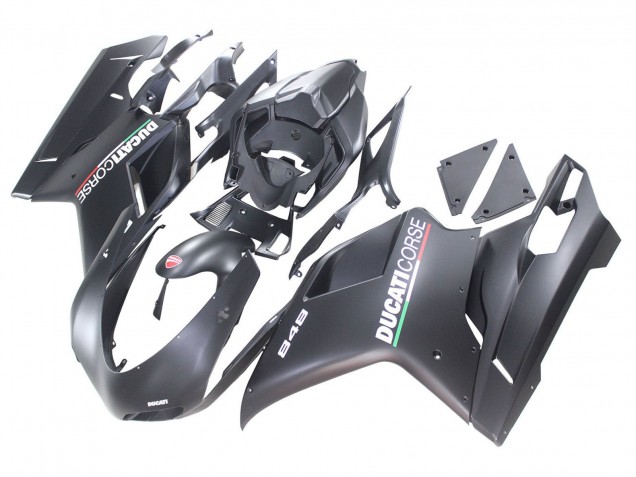 2007-2014 Ducati 848 Motorcycle Fairings - Matte Grey Canada