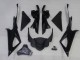 2007-2014 Ducati 848 Motorcycle Fairings - White Matte Black Canada