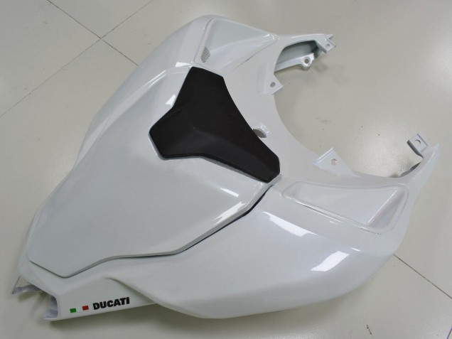 2007-2014 Ducati 848 Motorcycle Fairings - White Matte Black Canada