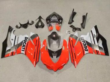 2011-2014 Ducati Panigale 899/1199 Motorcycle Fairings - Red Grey Black Canada