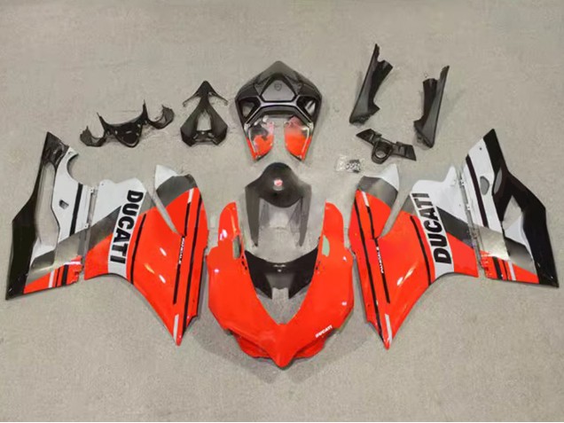 2011-2014 Ducati Panigale 899/1199 Motorcycle Fairings - Red Grey Black Canada