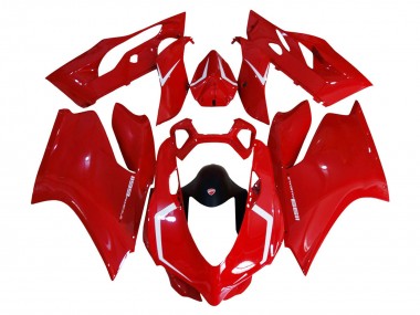2011-2014 Ducati 1199 Motorcycle Fairing Kits - Red Canada