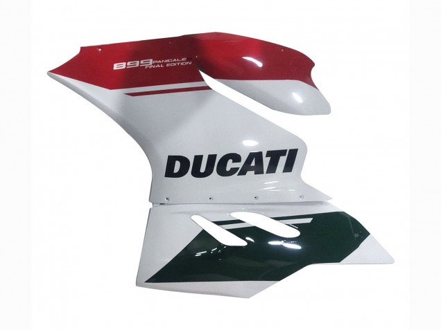 2011-2014 Ducati Panigale 899 Motorcycle Fairings - White Red Glossy Black Canada