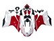 2011-2014 Ducati 1199 Motorcycle Fairings - White Red Glossy Black Canada