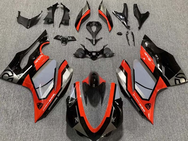 2015-2020 Ducati 959 Motorcycle Fairings - Silver Red Glossy Black Canada