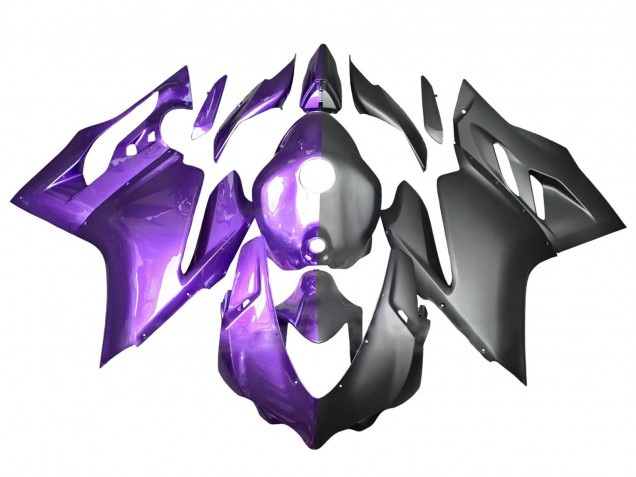 2015-2020 Ducati 959/1299 Motorcycle Fairings - Purple Matte Black Canada