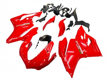 2015-2020 Ducati 959 Motorcycle Fairings - Red Canada