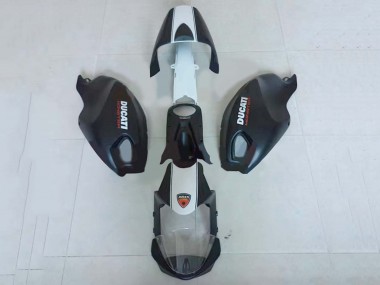 2008-2012 Ducati Monster 696 796 1100 1100S Motorcycle Fairings - White Matte Black Canada