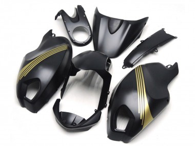 2008-2012 Ducati Monster 696 796 1100 1100S Motorcycle Fairings - Matte Black Gold Canada