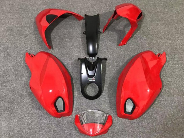 2008-2012 Ducati Monster 696 796 1100 1100S Motorcycle Fairings - Red Canada