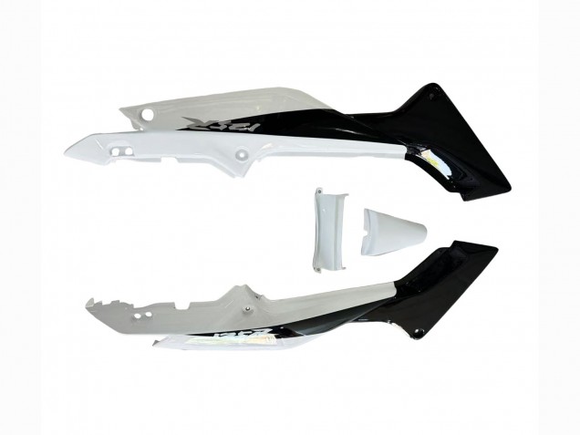 2002-2006 Honda CBR125R Motorcycle Fairings - White Glossy Black Canada