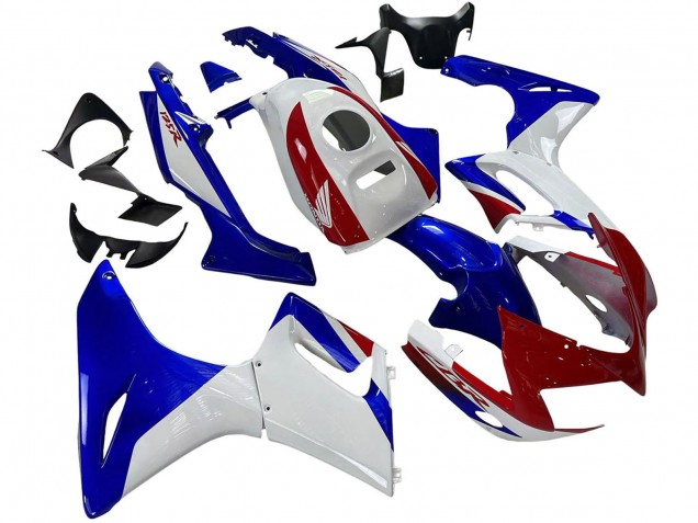 2002-2006 Honda CBR125R Motorcycle Fairings - White Blue Red Canada