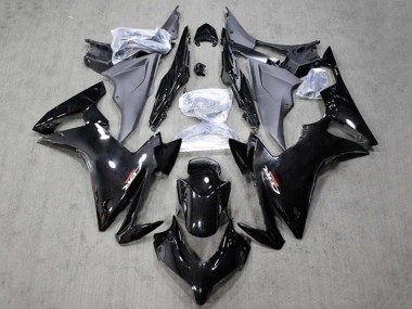 2013-2015 Honda CBR500R Motorcycle Fairing - Glossy Black Canada