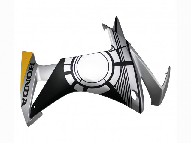 2013-2015 Honda CBR500R Motorcycle Fairings - Silver Yellow Matte Black Canada