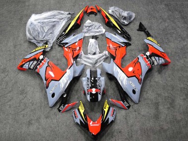 2013-2015 Honda CBR500R Motorcycle Fairings - Glossy Nardo Grey Yellow Glossy Black Repsol HRC Red Bull Canada