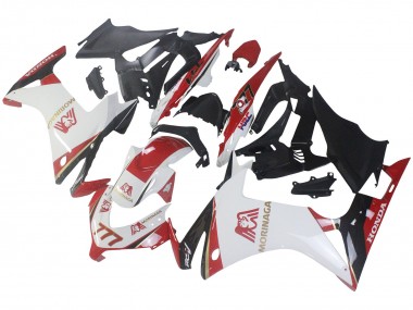 2013-2015 Honda CBR500R Motorcycle Fairings - White Red Green Glossy Black Morinage 777 Canada