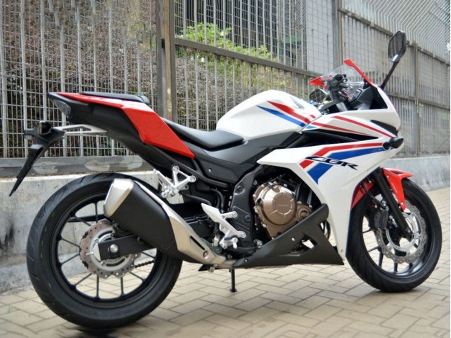 2016-2018 Honda CBR500R Motorcycle Fairings - White Red Blue Matte Black Canada