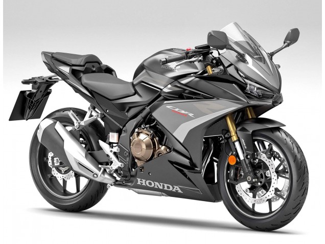 2022-2023 Honda CBR500R Motorcycle Fairings - Silver Grey Matte Black Canada