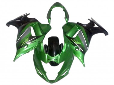 2008-2013 Suzuki GSX650F Motorcycle Fairings - Green Black Canada