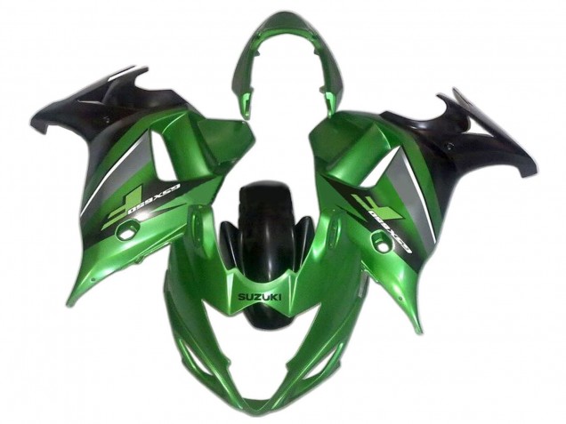 2008-2013 Suzuki GSX650F Motorcycle Fairings - Green Black Canada