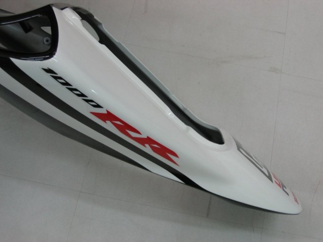 2004-2005 Honda CBR1000RR Motorcycle Fairings - White Blue Red Glossy Black Star EuroBet Lee Canada