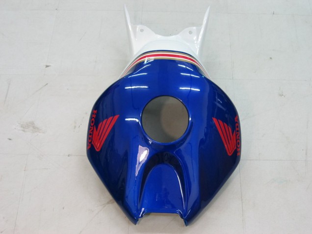 2004-2005 Honda CBR1000RR Motorcycle Fairings - White Blue Gold Rothmans Canada
