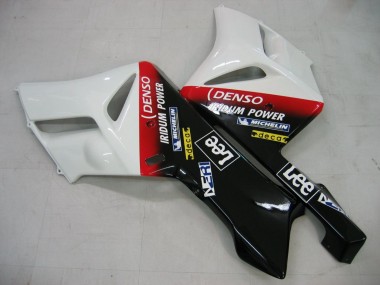 2004-2005 Honda CBR1000RR Motorcycle Fairings - White Blue Red Glossy Black Star Carrera Lee Canada