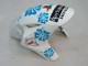 2004-2005 Honda CBR1000RR Motorcycle Fairings - White Blue Snow Nastro Azzurro 46 Canada