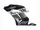 2004-2005 Honda CBR1000RR Motorcycle Fairing Kits - Silver White Glossy Black Repsol Canada