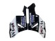 2004-2005 Honda CBR1000RR Motorcycle Fairings - Glossy Black White West Canada
