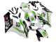 2004-2005 Honda CBR1000RR Motorcycle Fairings - White Green Glossy Black Hannspree 52 Canada