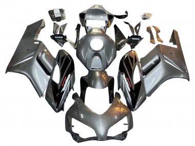 2004-2005 Honda CBR1000RR Motorcycle Fairing - Silver Glossy Black Canada