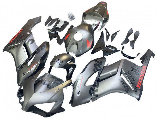 2004-2005 Honda CBR1000RR Motorcycle Fairings - Silver Repsol Canada