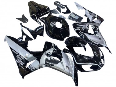 2006-2007 Honda CBR1000RR Motorcycle Fairings - Silver Glossy Black Red Bull Canada