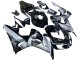 2006-2007 Honda CBR1000RR Motorcycle Fairings - Silver Glossy Black Red Bull Canada