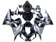 2006-2007 Honda CBR1000RR Motorcycle Fairings - Silver Glossy Black Red Bull Canada