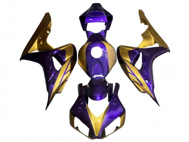 2006-2007 Honda CBR1000RR Motorcycle Fairings - Gold Purple Canada