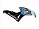 2006-2007 Honda CBR1000RR Motorcycle Fairing - White Blue Glossy Black Canada