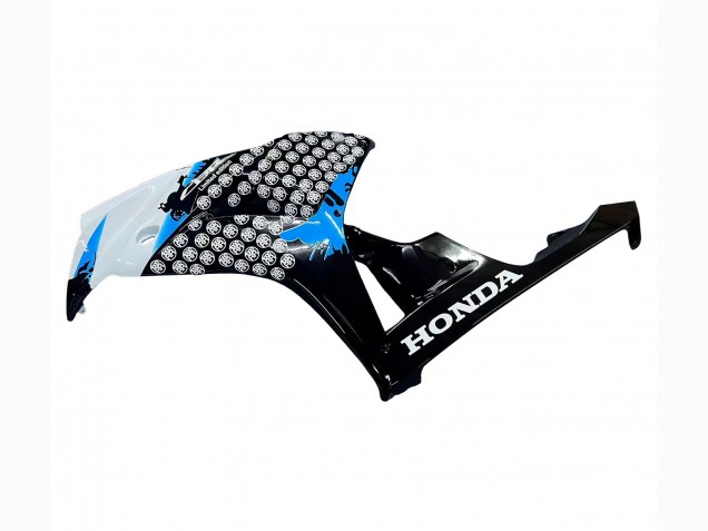2006-2007 Honda CBR1000RR Motorcycle Fairing - White Blue Glossy Black Canada