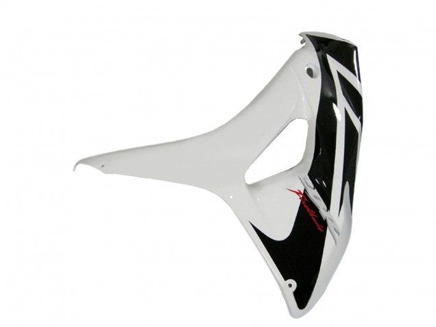 2006-2007 Honda CBR1000RR Motorcycle Fairing Kits - White Glossy Black Canada