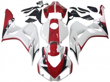 2006-2007 Honda CBR1000RR Motorcycle Fairing Kits - White Red Glossy Black Canada