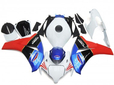 2008-2011 Honda CBR1000RR Motorcycle Fairings - White Blue Red Glossy Black Canada