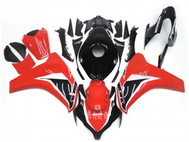 2008-2011 Honda CBR1000RR Motorcycle Fairing Kits - Red Glossy Black Canada