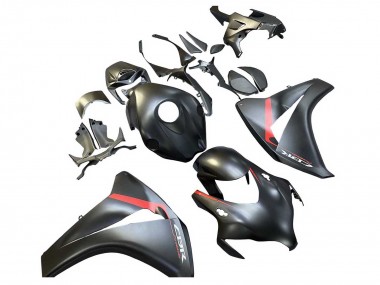 2008-2011 Honda CBR1000RR Motorcycle Fairings - Matte Black Red Fireblade Canada