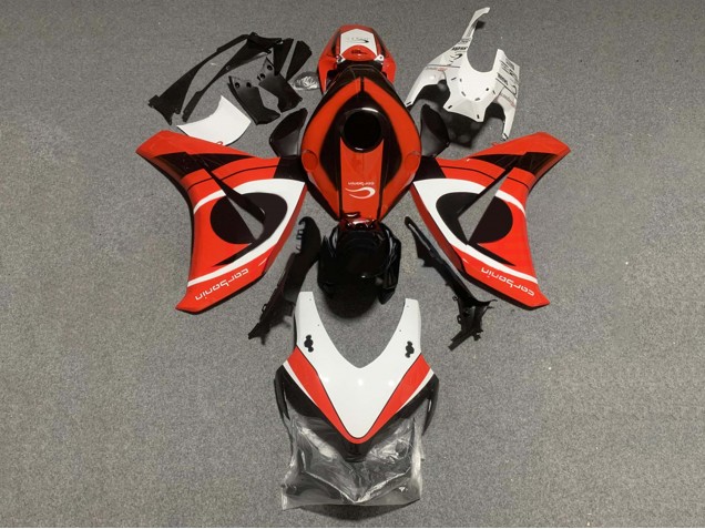 2008-2011 Honda CBR1000RR Motorcycle Fairing Kits - White Red Glossy Black Canada