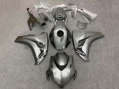 2008-2011 Honda CBR1000RR Motorcycle Fairing - Grey Glossy Black Canada